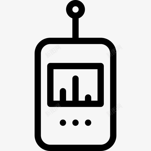 光量计仪器测量图标svg_新图网 https://ixintu.com 仪器 光量计 测量 空间 空间线图标 辐射