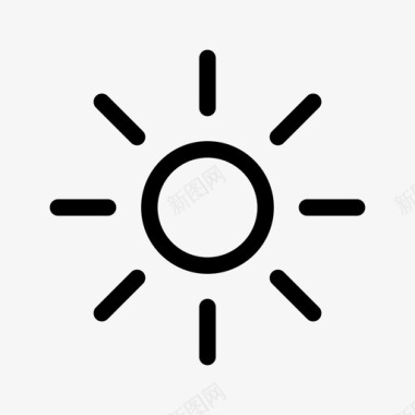 亮度控制日光亮度照相室亮度图标图标