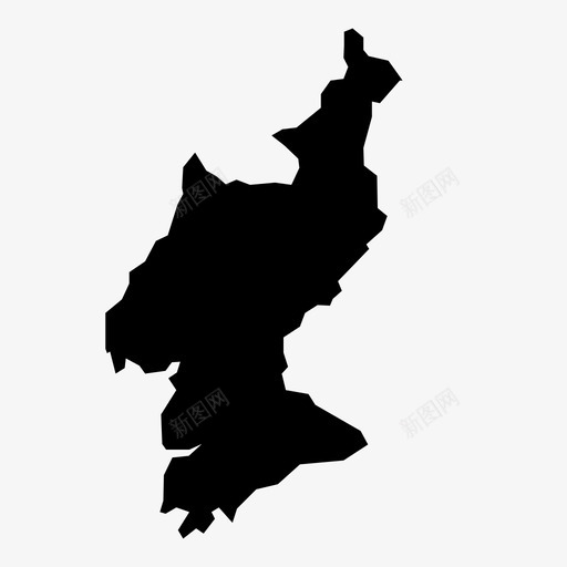 朝鲜亚洲国家图标svg_新图网 https://ixintu.com 世界 世界地图亚洲 中东 亚洲 国家 地理 朝鲜