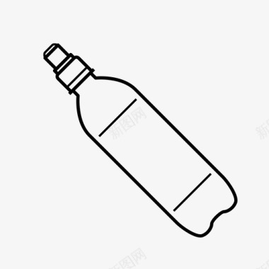 运动瓶液体塑料图标图标