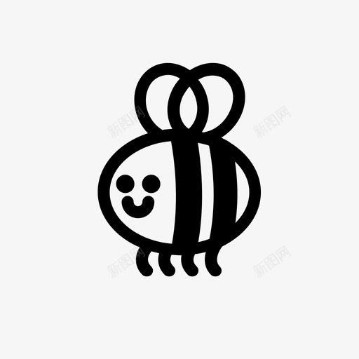 蜜蜂虫子嗡嗡声图标svg_新图网 https://ixintu.com 动物 嗡嗡声 昆虫 虫子 蜂蜜 蜜蜂