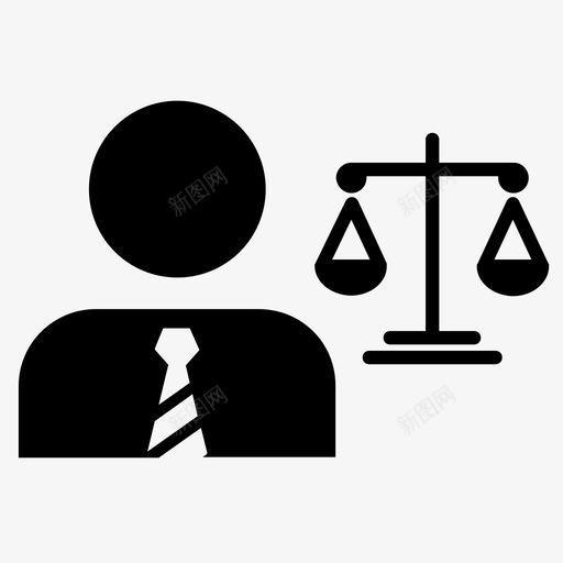 律师辩护律师天平秤图标svg_新图网 https://ixintu.com 天平秤 律师 用户集合1 辩护律师