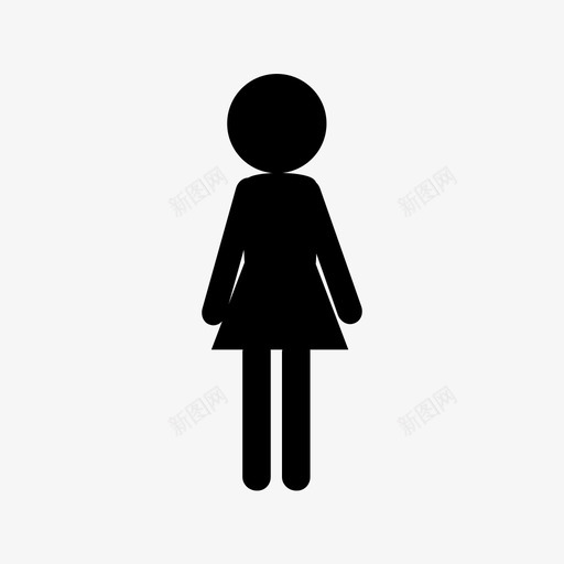女人孤独女孩图标svg_新图网 https://ixintu.com 人 单身 女人 女孩 孤独 站着
