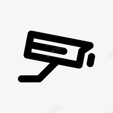 监控摄像头中介经纪人图标图标