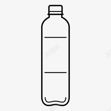 水瓶500毫升饮料图标图标