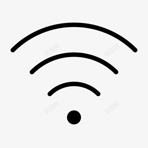 无线信号蓝牙已连接图标svg_新图网 https://ixintu.com wifi 互联网 已连接 常用图标 无线信号 蓝牙