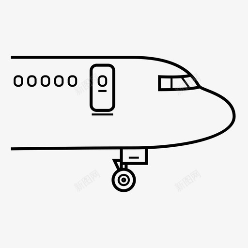 飞行员舱飞机驾驶舱图标svg_新图网 https://ixintu.com 机场 起落架 飞机 飞机旅行 飞行员舱 驾驶舱