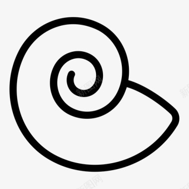 蜗牛动物虫子图标图标