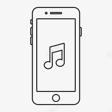 iphone应用程序itunes图标图标