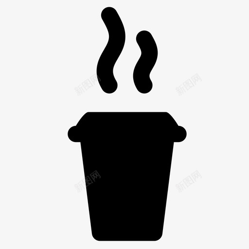 咖啡咖啡杯咖啡带走图标svg_新图网 https://ixintu.com 咖啡 咖啡带走 咖啡杯 带走 热的