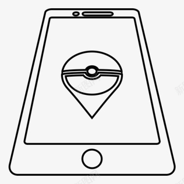 pokemongo球游戏图标图标