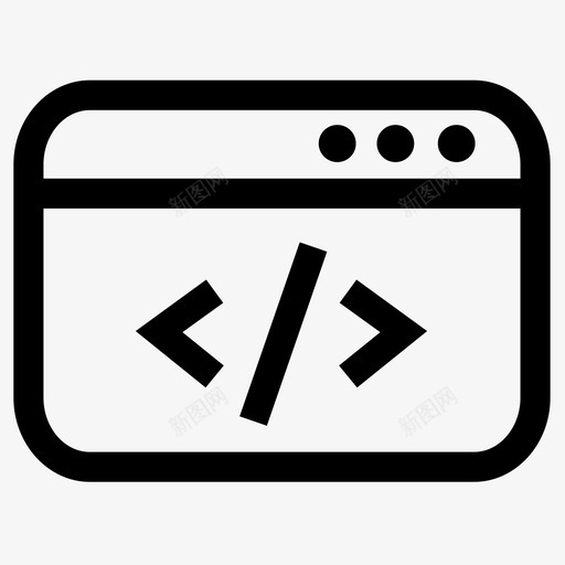 web代码编码html图标svg_新图网 https://ixintu.com html inspect元素 web代码 web浏览器 编码