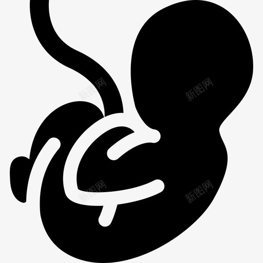 胎儿婴儿胚胎图标svg_新图网 https://ixintu.com 婴儿 怀孕 胎儿 胚胎 诊断填写第2部分
