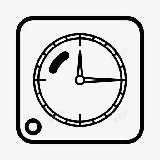 时间表时钟时间图标svg_新图网 https://ixintu.com 手表 时钟 时间 时间表 火车站
