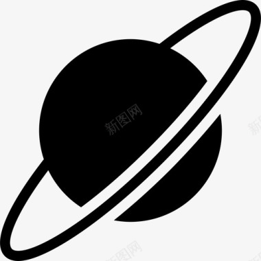 土星天文学天体图标图标
