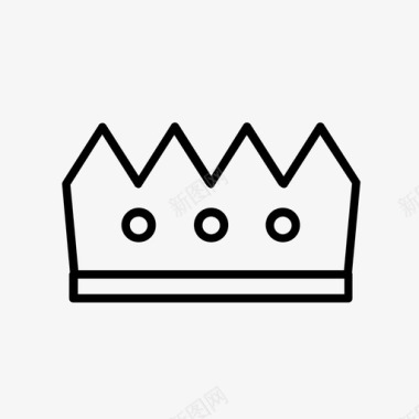 国王皇冠历史图标图标