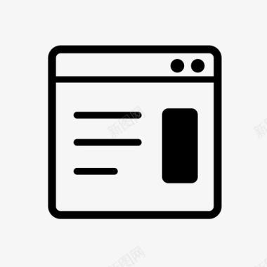 网站友好工作图标图标