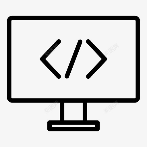 软件开发计算机软件mac开发图标svg_新图网 https://ixintu.com mac开发 移动开发 计算机软件 软件开发 软件编码