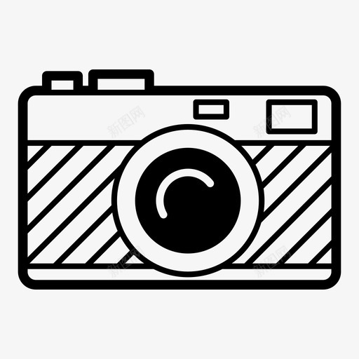 复古相机图像摄影图标svg_新图网 https://ixintu.com 图像 复古相机 摄影 第二卷