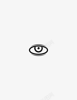 眼睛眼睑眼球图标图标