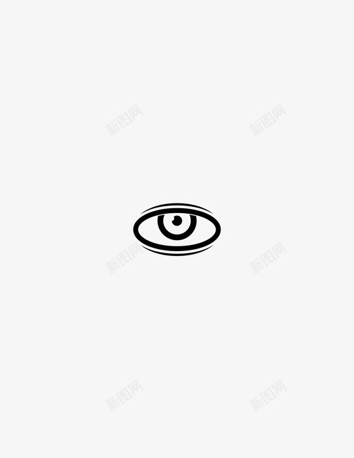 眼睛眼睑眼球图标svg_新图网 https://ixintu.com 盯着 看 眼球 眼睑 眼睛