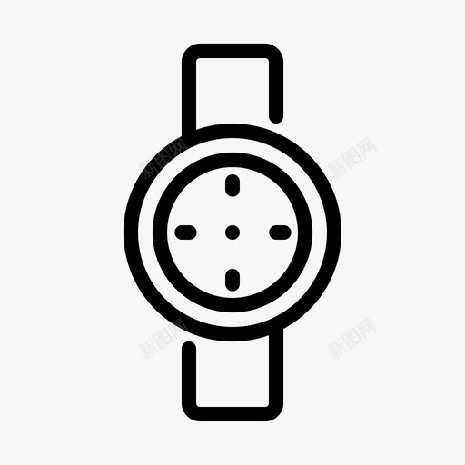 手表时间手腕图标svg_新图网 https://ixintu.com 手腕 手表 时间 购物必需品