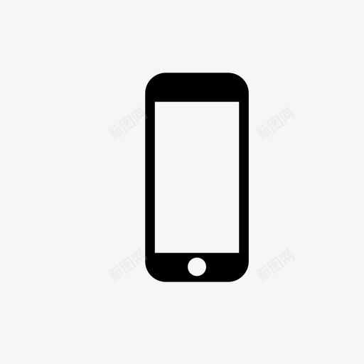iphoneappleios图标svg_新图网 https://ixintu.com apple ios iphone retina 小苹果系列 手机 智能手机