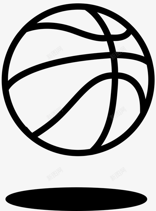 篮球业余爱好nba图标svg_新图网 https://ixintu.com nba 业余爱好 体育 棒球 篮球