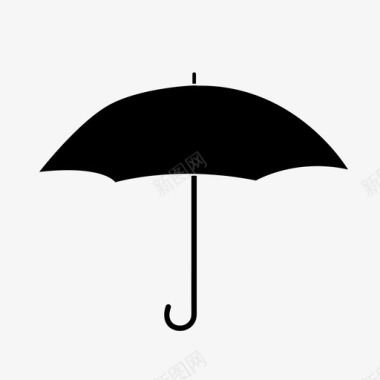 伞雨夏天图标图标