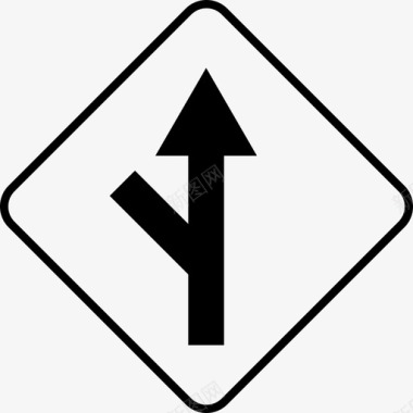 左出口箭头路口图标图标