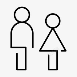 男男男男男女女男女图标高清图片
