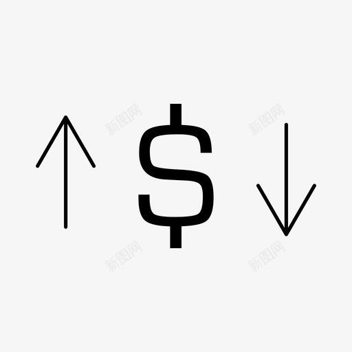 货币通货膨胀美元金融图标svg_新图网 https://ixintu.com 价值 美元 货币通货膨胀 金融