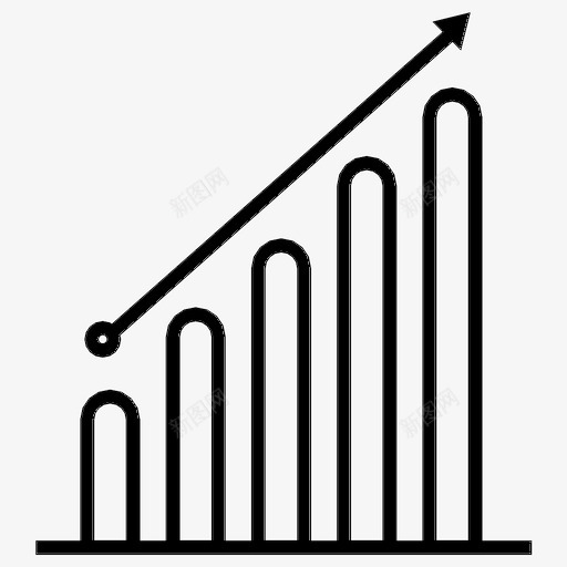 统计数据收益图标svg_新图网 https://ixintu.com 收益 数据 统计