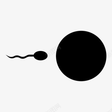 精子受孕卵子图标图标