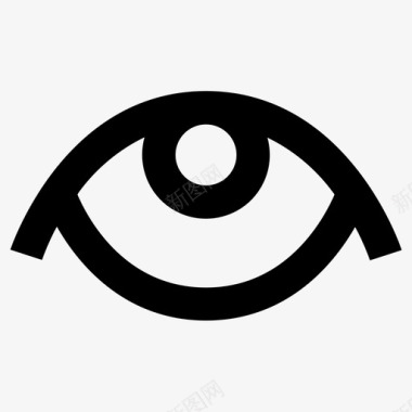 眼睛看找图标图标