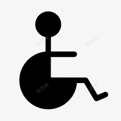 残疾人通道机场残疾人图标svg_新图网 https://ixintu.com 卫生间 机场 标志 残疾人 残疾人通道 轮椅