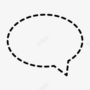 语音气泡评论对话图标图标