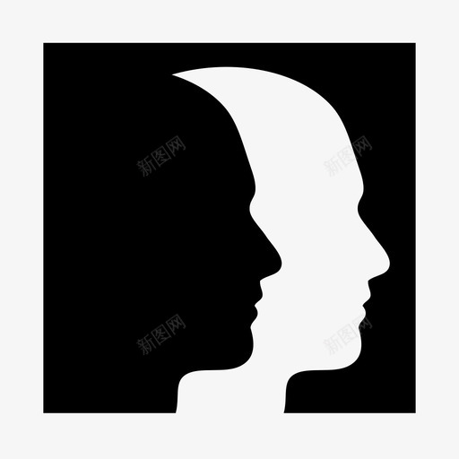 心理学头颅人类图标svg_新图网 https://ixintu.com 人类 人类头部 侧面 头颅 心理学 精神病学