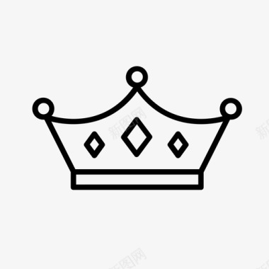 女王皇室君主图标图标