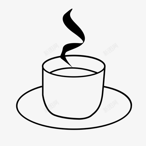 咖啡阿拉比卡芳香图标svg_新图网 https://ixintu.com 咖啡 咖啡杯 芳香 阿拉比卡