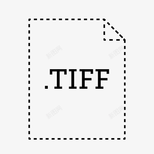 tiff文件文档文件类型图标svg_新图网 https://ixintu.com tiff文件 应用程序和文件类型 文件类型 文档