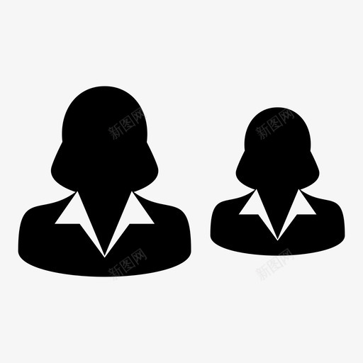 女性团队领导力图标svg_新图网 https://ixintu.com 人 伙伴关系 合作伙伴 团队 女性 用户向量图标 领导力 领导者