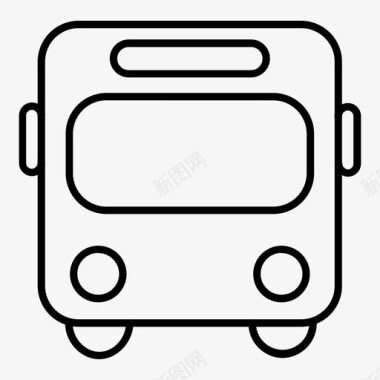 公交城市公交教育图标图标