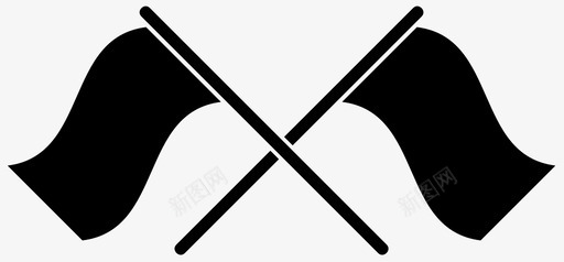 旗帜驾驶进球图标svg_新图网 https://ixintu.com 体育 旗帜 比赛 进球 驾驶