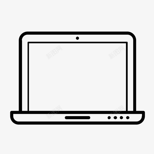 笔记本电脑苹果mac电脑数字屏幕图标svg_新图网 https://ixintu.com mac笔记本电脑 数字屏幕 电子产品 笔记本电脑 苹果mac电脑