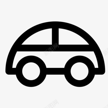 汽车玩具交通工具图标图标