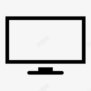 电视电脑显示器图标图标