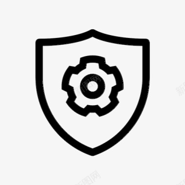 安全设置帐户装备图标图标