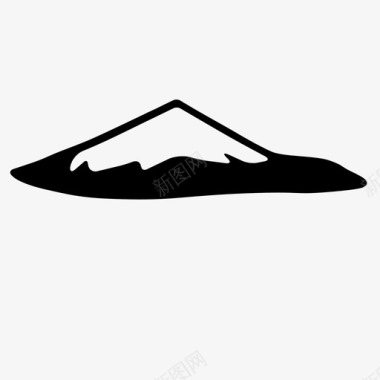 富士山日本日本地标图标图标