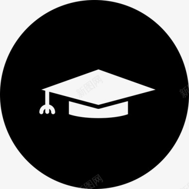毕业犯罪帽子图标图标